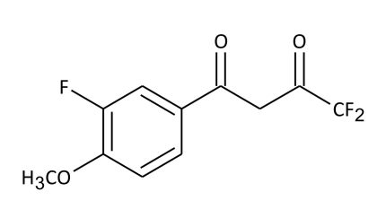 4,4-Difluoro-1-(3-fluoro-4-methoxyphenyl)-1,3-Butanedione